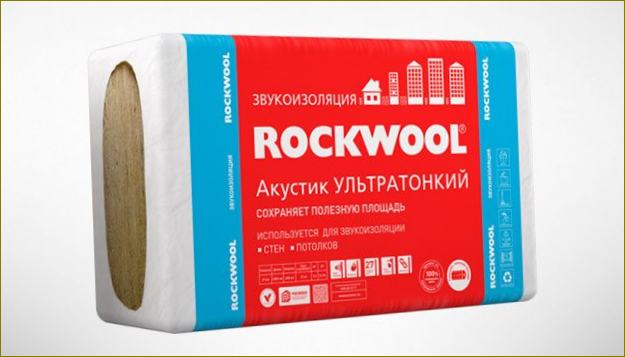 Rockwool Acoustic Ultra-õhuke lamedate seinte isolatsioon ROCKWOOL