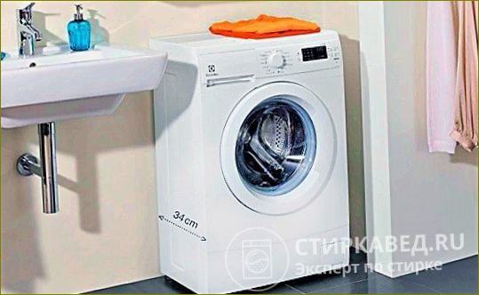 Kitsaid ja kompaktseid pesumasinaid on lihtsam paigutada väikestesse ruumidesse