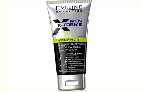Eveline Cosmetics 6 in 1 Men X-Treme Black Charcoal 6 in 1 Men X-Treme Black Charcoal