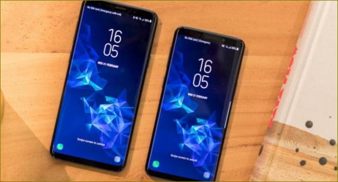 Millistel Samsungi telefonidel on kumer ekraan?