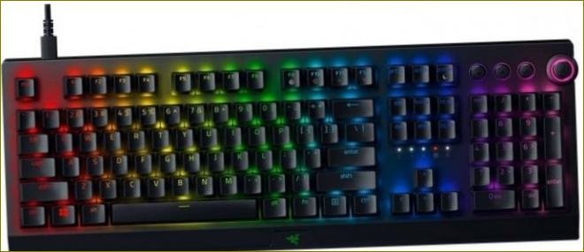 Pilt Razer BlackWidow V3 Pro mänguklaviatuur