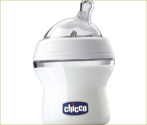 Chicco Natural Feeling silikoonist pudel, 150 ml, painduvate ja kalletega