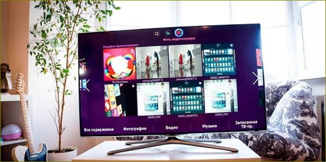 Sisseehitatud Smart TV-ga televiisor