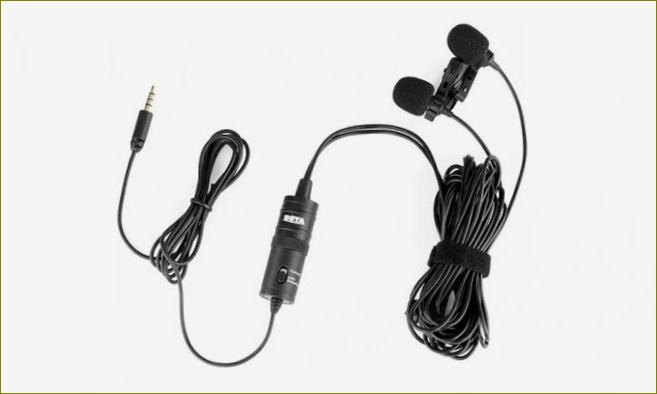 Kõrvaklappide mikrofon BOYA BY-M1DM