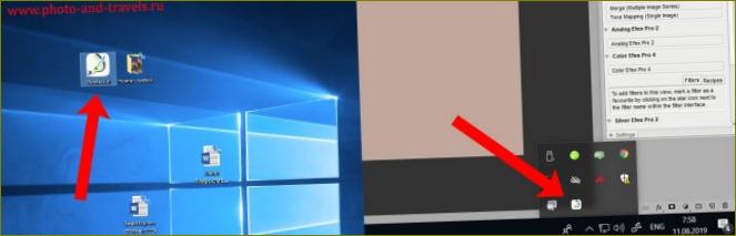 7. XP-PEN draiveri otsetee töölaual Windowsi tegumiribal