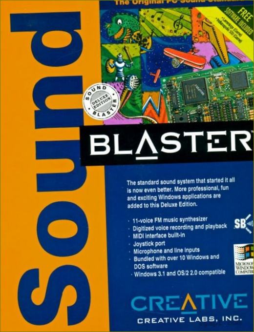 Creative'i Sound Blaster - esimene helikaart, mis väljastas heli arvutist