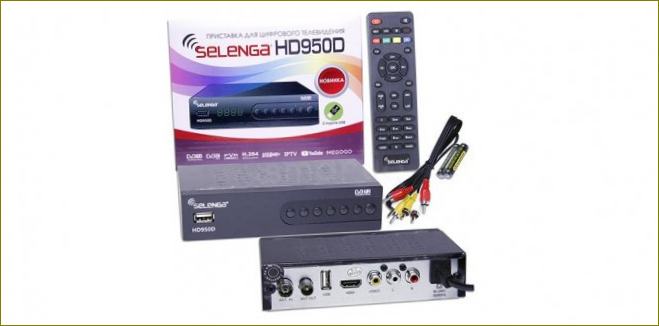 Selenga HD950D digitaalse digiboksi ülevaade ja funktsioonid